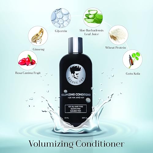 Miniatura 2 de Avenue Man Acondicionador voluminizador (11.8 oz) - Productos para el cabello para hombres - Acondicionador voluminizador e hidratante con extractos