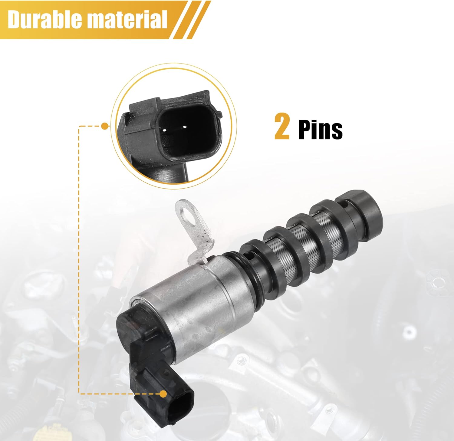 X AUTOHAUX 918-076 Camshaft Engine Oil Control Variable Valve Timing VVT Solenoid for Honda Accord 2008-2012 CR-V 2012-2014 Crosstour 2012-2015 15830R5AA01 024-1977