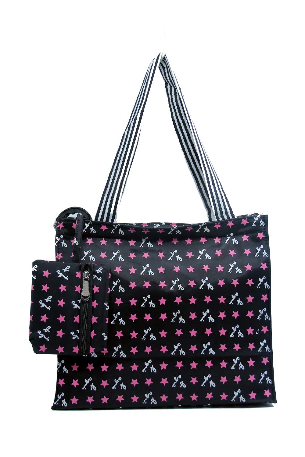 Real polo Premium tote bag/lunch bag for Men & Women, multi-purpose -Black shade with star texture (B08D8CM413) Amazon Price History, Amazon Price Tracker