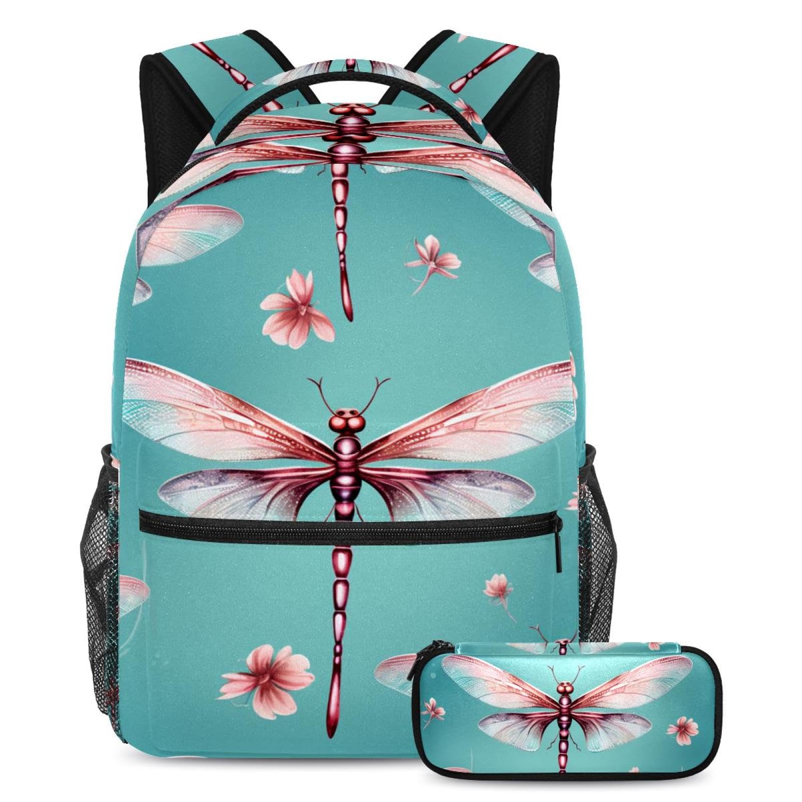Sac à dos voyage libellule grand format pour adolescent