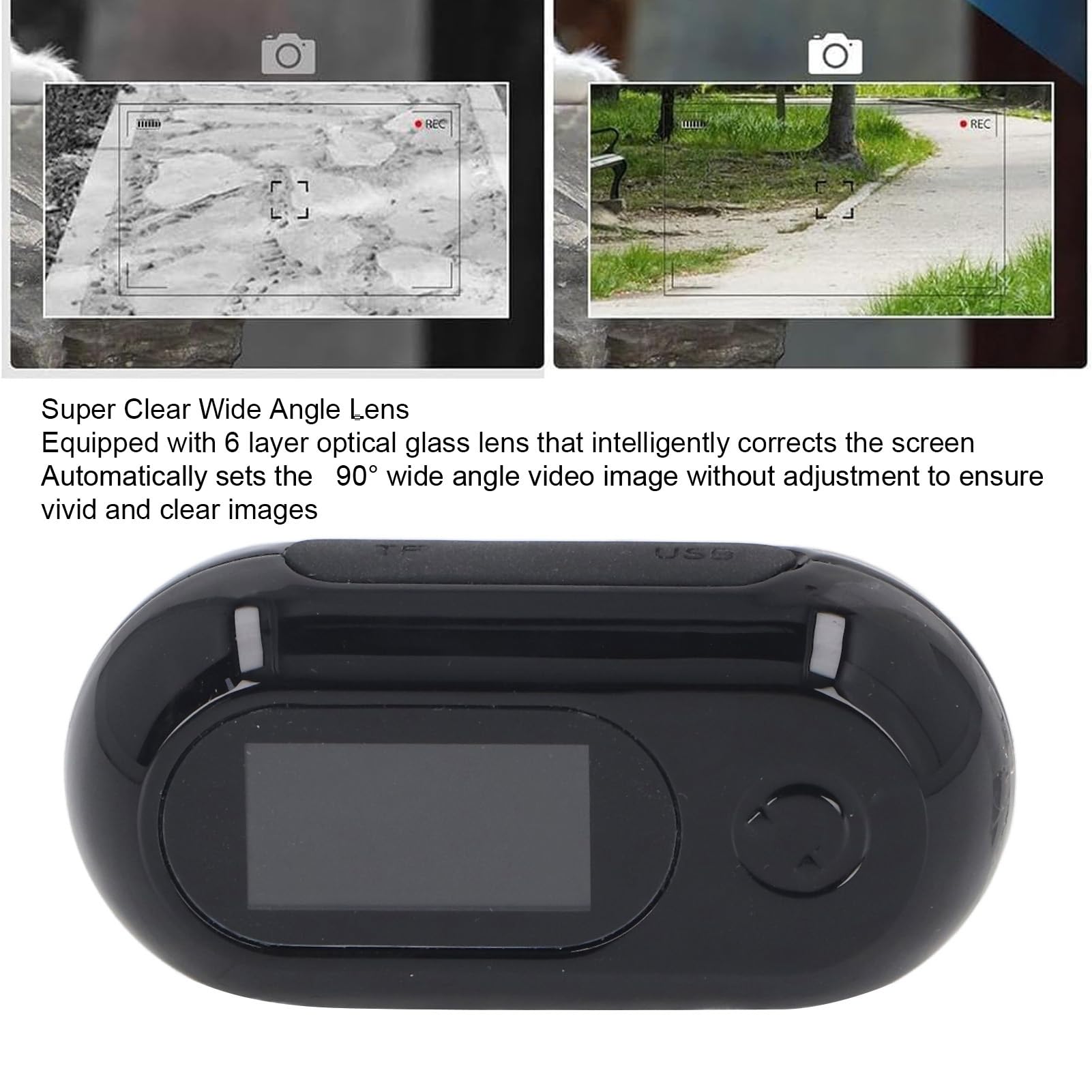 Collare per Fotocamera per Animali Domestici, Action Cam 1080P