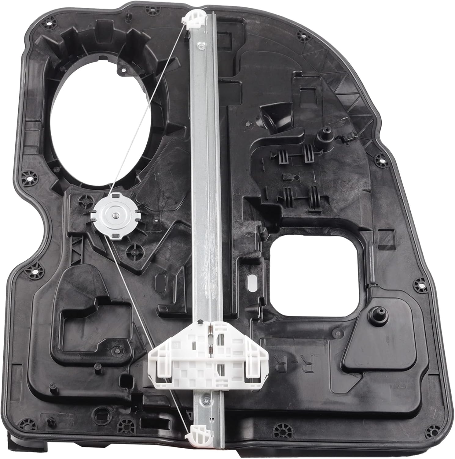 Dasbecan Rear Right Passenger Side Power Window Regulator with Motor Assembly Compatible with 2009-2020 Dodge Ram 1500 Pickup Replaces# 68045170AA 68045170AB 68045170AC