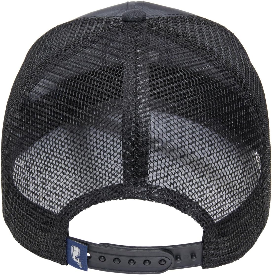 Vineyard Vines Camo Whale Dot Performance Trucker Hat, Gray Harbor, onesz - Image 2