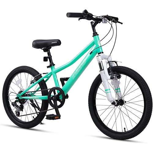 AVASTA Govet 20'' Kids Mountain Bike for 6-12 Years Old Boys Girls with Suspension Fork, 6 Speeds Drivetrain, Multiple Colors