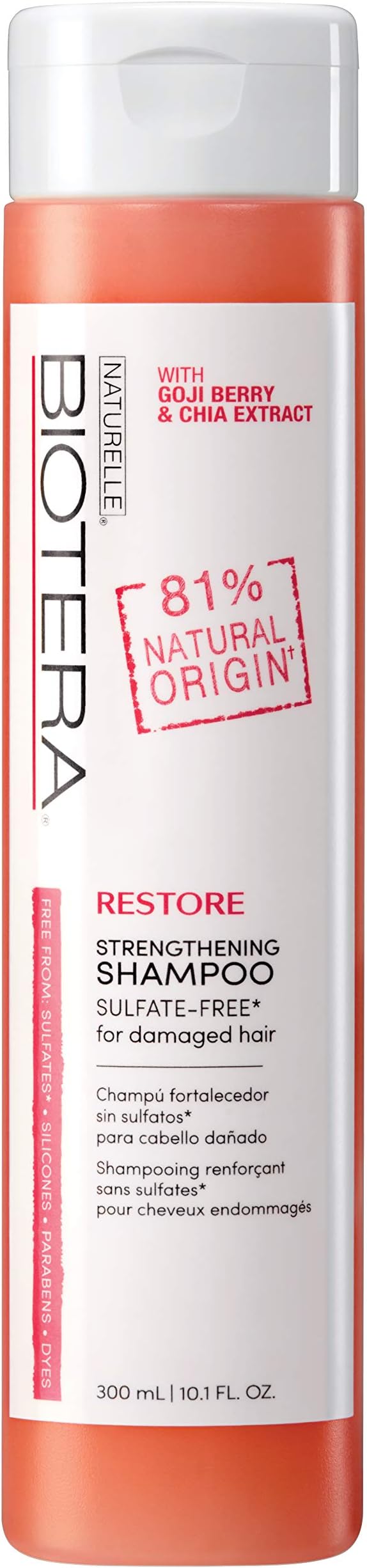Biotera Natural Origin Restore Strengthening Shampoo Unisex 10.1 oz