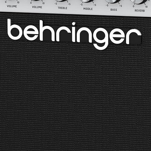 Miniatura 6 de Behringer HA-20R Amplificador de guitarra de 20 vatios con 2 canales independientes, modelado de tubo VTC, reverberación y altavoz original Bugera