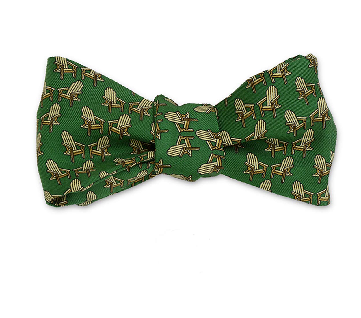 Josh BachMens Adirondack Chairs Outdoors Self-tie Silk Bow Tie, Made in USA