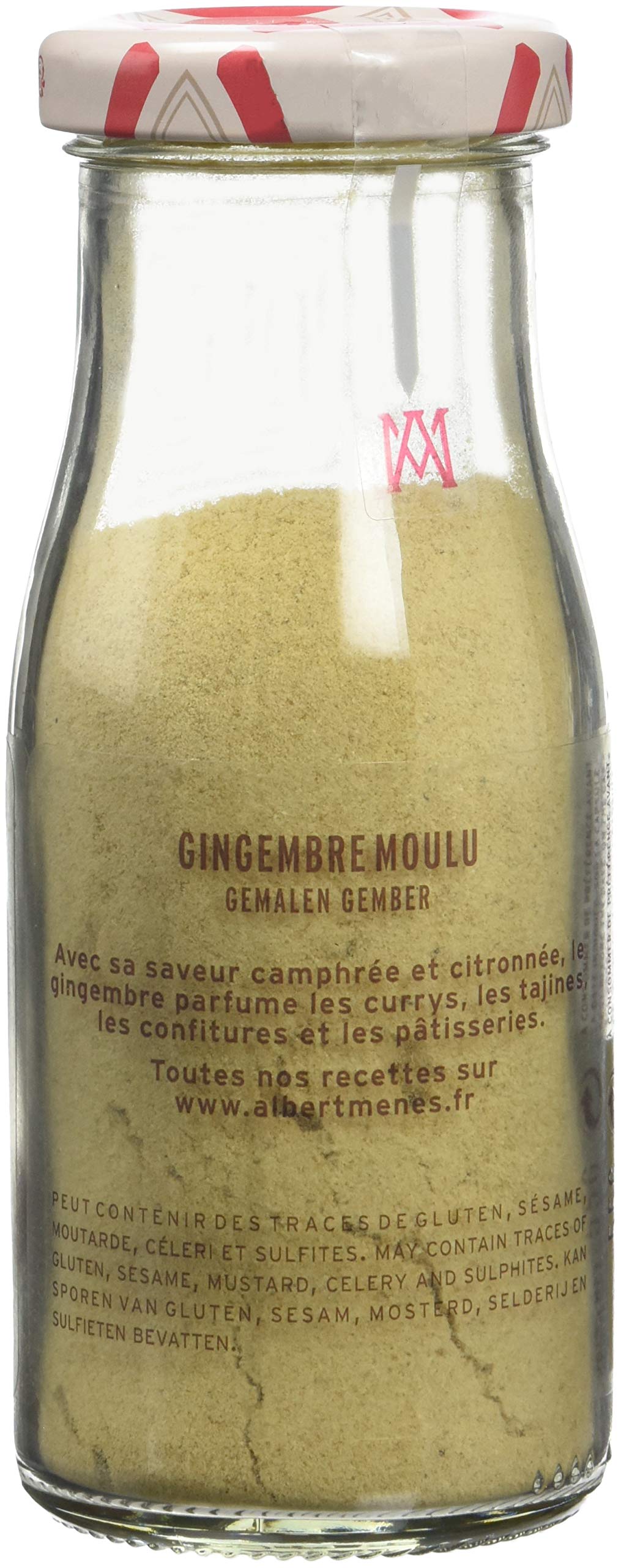 Albert Ménès - Les Epices - Gingembre Moulu 55 g (lot de 3)