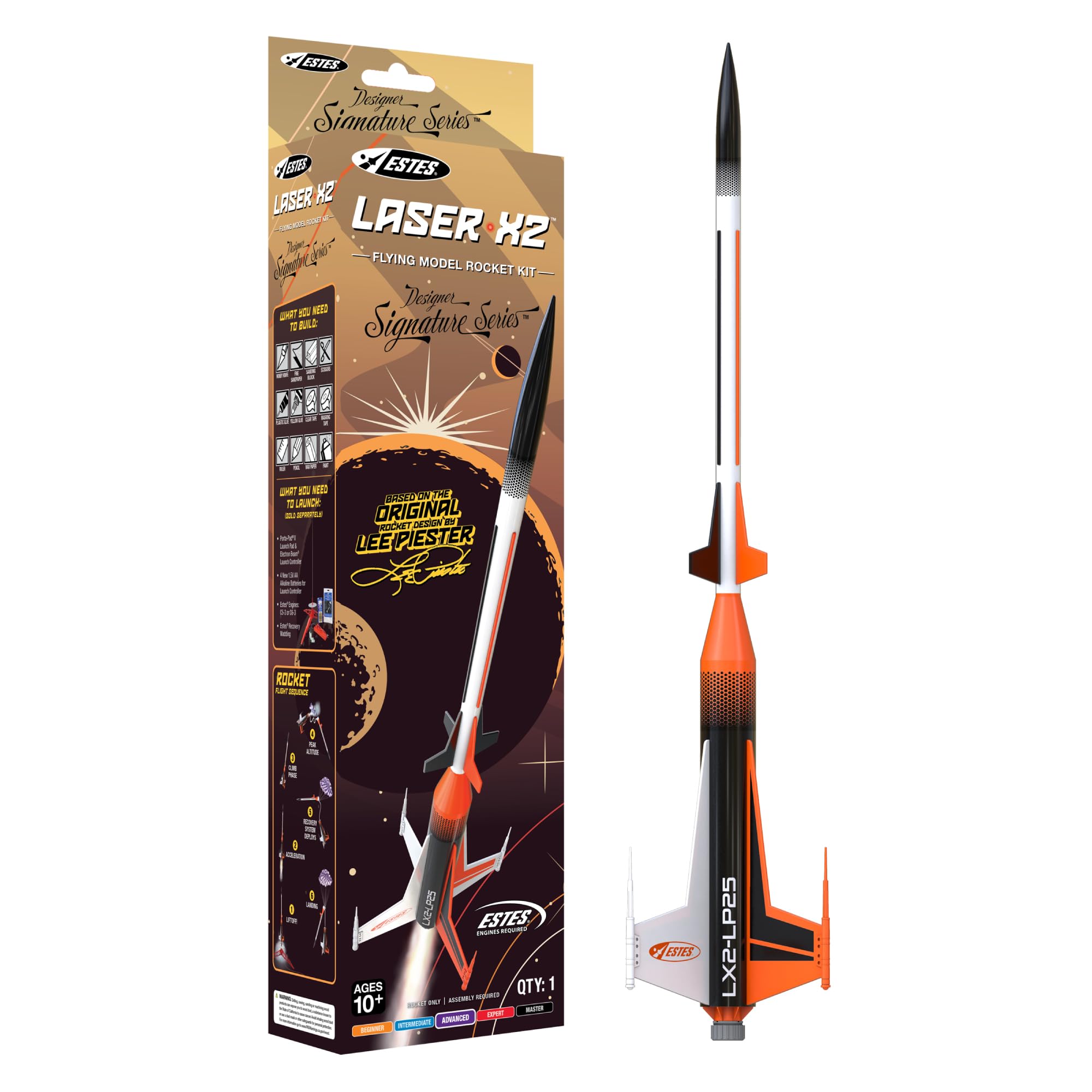 007320 Estes Raketen Laser X2