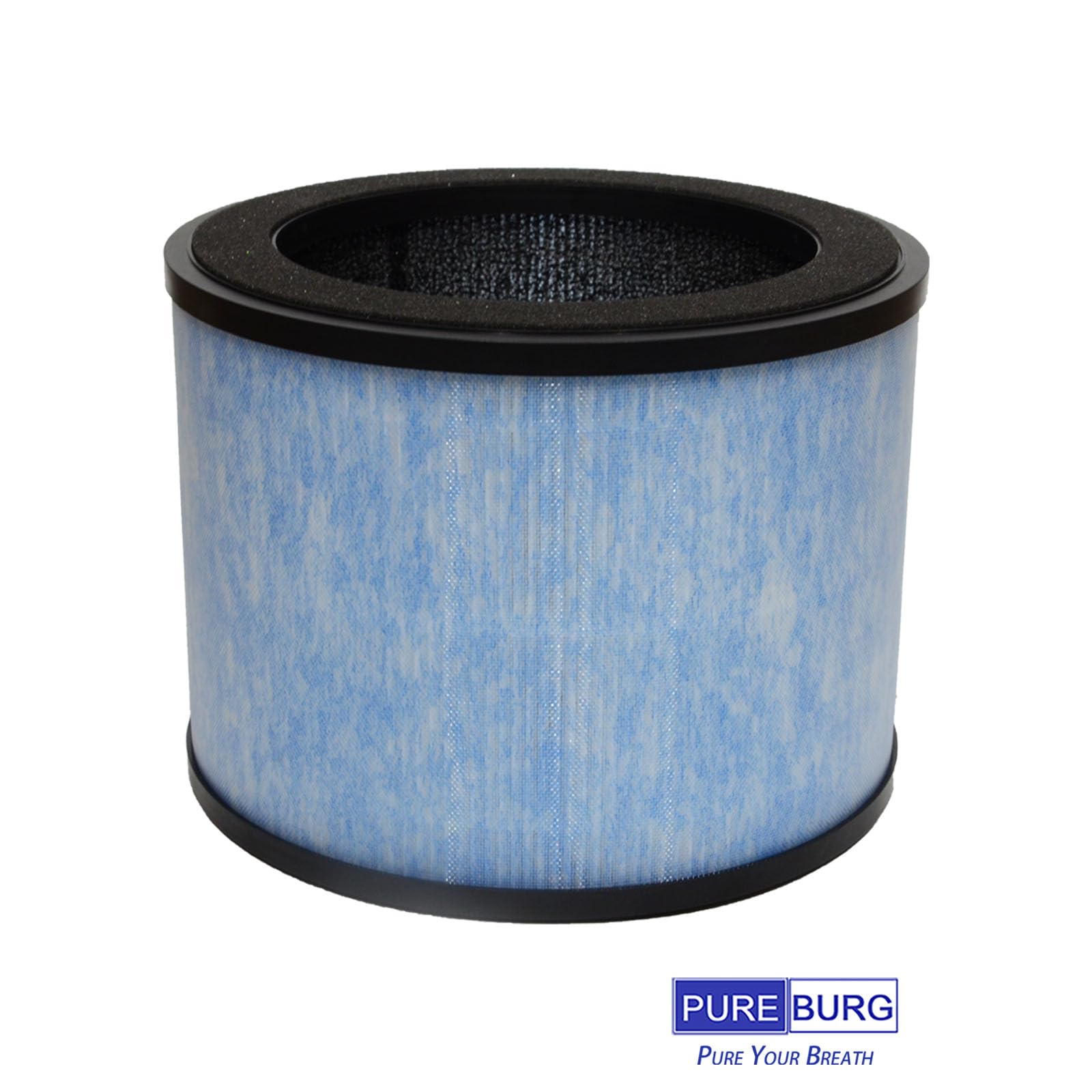 PUREBURG Filtro di ricambio compatibile con purificatore d'aria Instant AP200 (stanza media), confezione da 2 pezzi H13 HEPA 3 livelli di filtrazione dell'aria purifica polvere VOCs odore