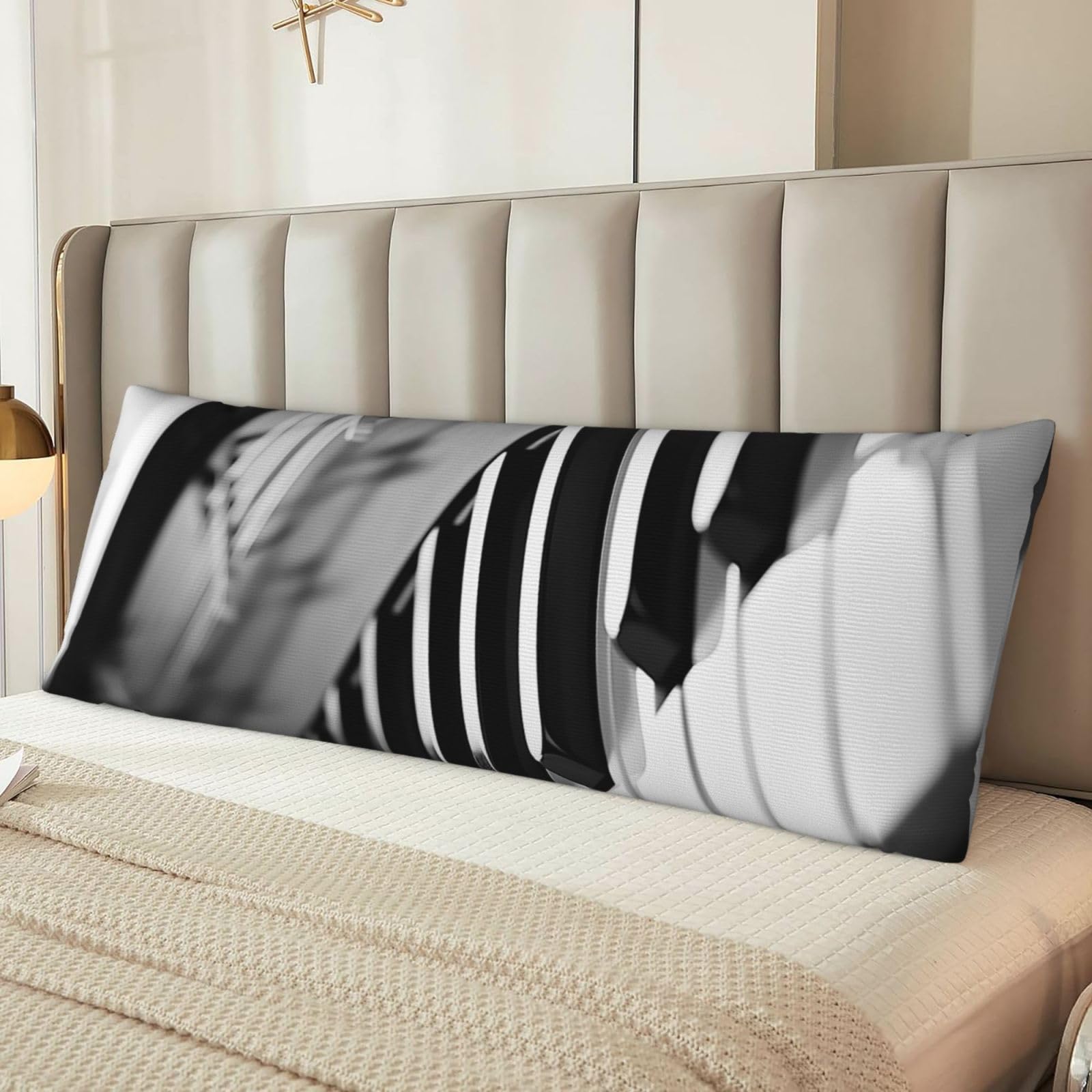 Piano Image Body Pillow Cover with Hidden Zipper 54"X20",Ultra Soft Microfiber Long Pillow Case Decorative Bedding Pillowcase Cushion Cover Cases for Bedroom Couch Sofa,Home Gifts