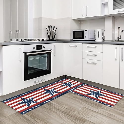 Miniatura 9 de Tapete de cocina de pintura abstracta turquesa antifatiga, tapete de cocina, organización de cocina, decoración del hogar, tapetes de piso de