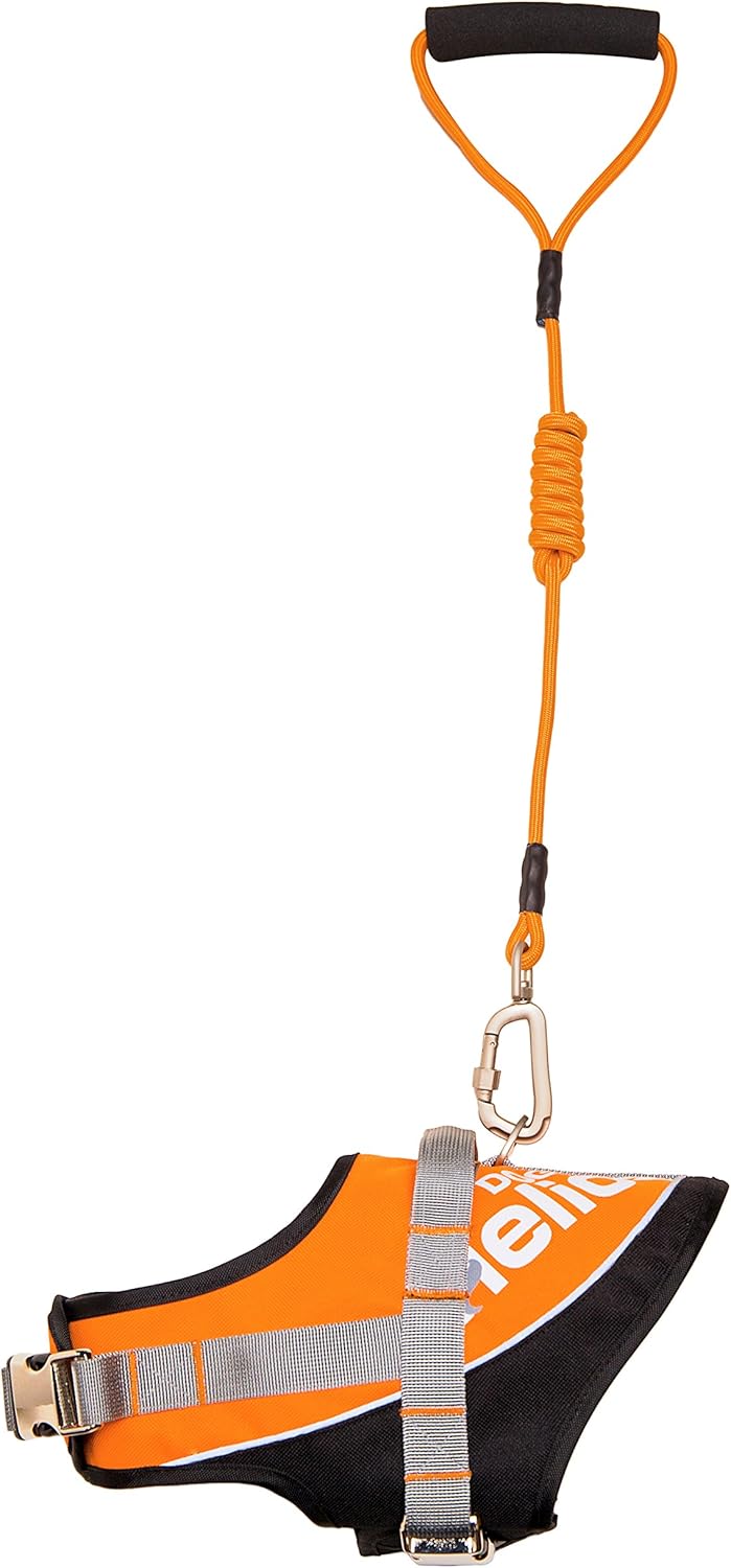 Pet Life ® Dog Helios 'Bark-Mudder' Easy Tension Sporty Reflective Adjustable 2-in-1 Chest Dog Harness and Pet Leash Combination