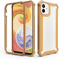 Vista 1 de Asuwish Funda de teléfono para Samsung Galaxy A04e, resistente, a prueba de golpes, a prueba de caídas, cuerpo completo, resistente, híbrida