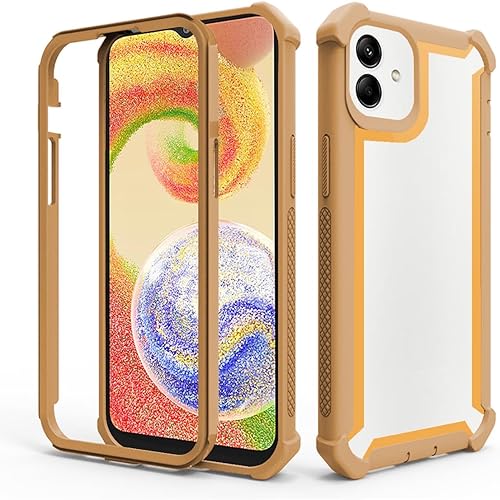 Asuwish Funda de teléfono para Samsung Galaxy A04e, resistente, a prueba de golpes, a prueba de caídas, cuerpo completo, resistente, híbrida, de