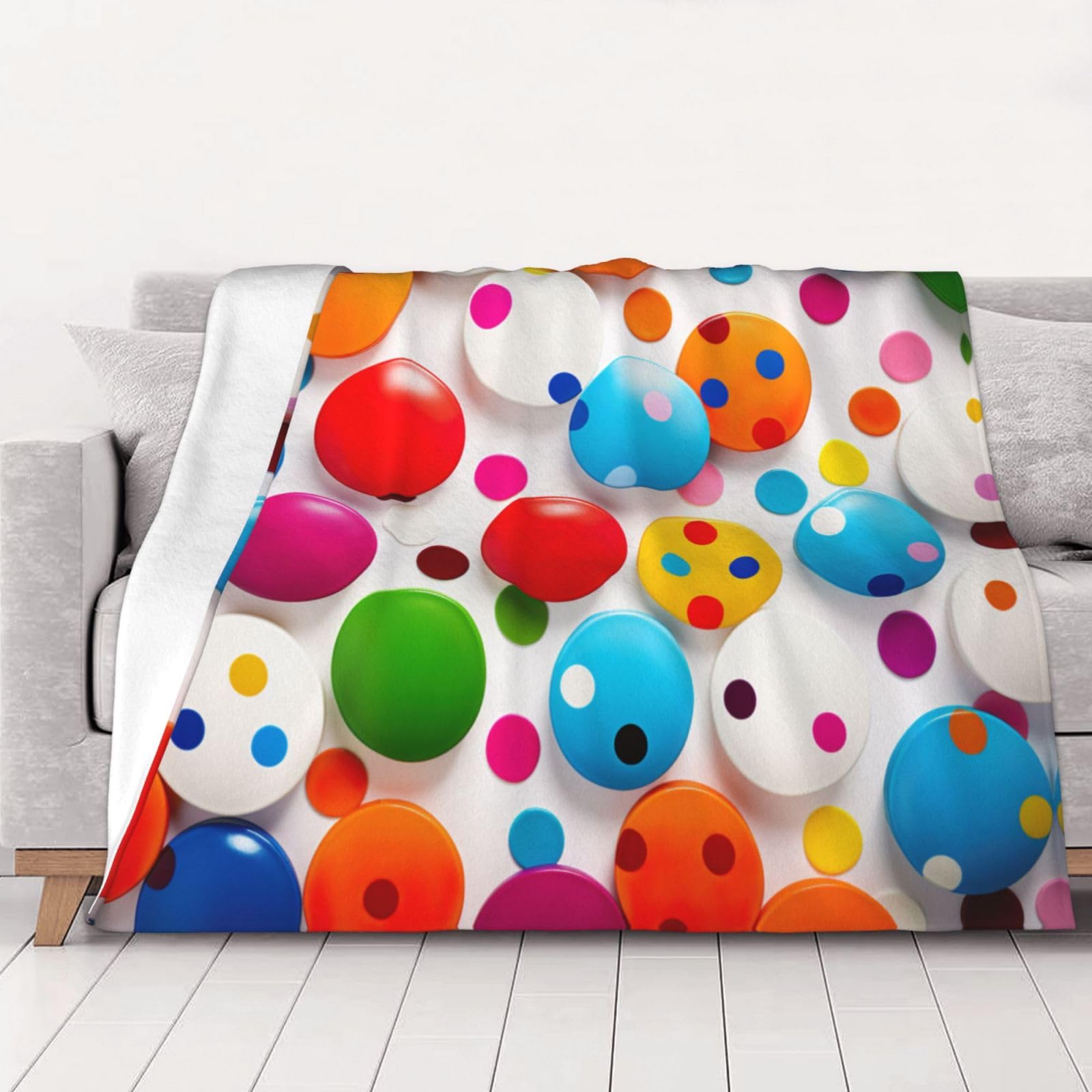 Couverture en peluche légère adulte pour réguler la température