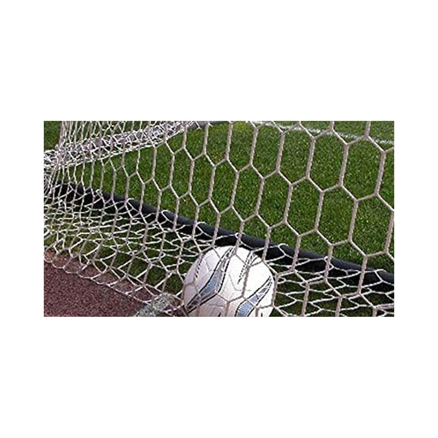 COPPIA RETI CALCETTO REGOLAMENTARI mm.2,5 rete calcio