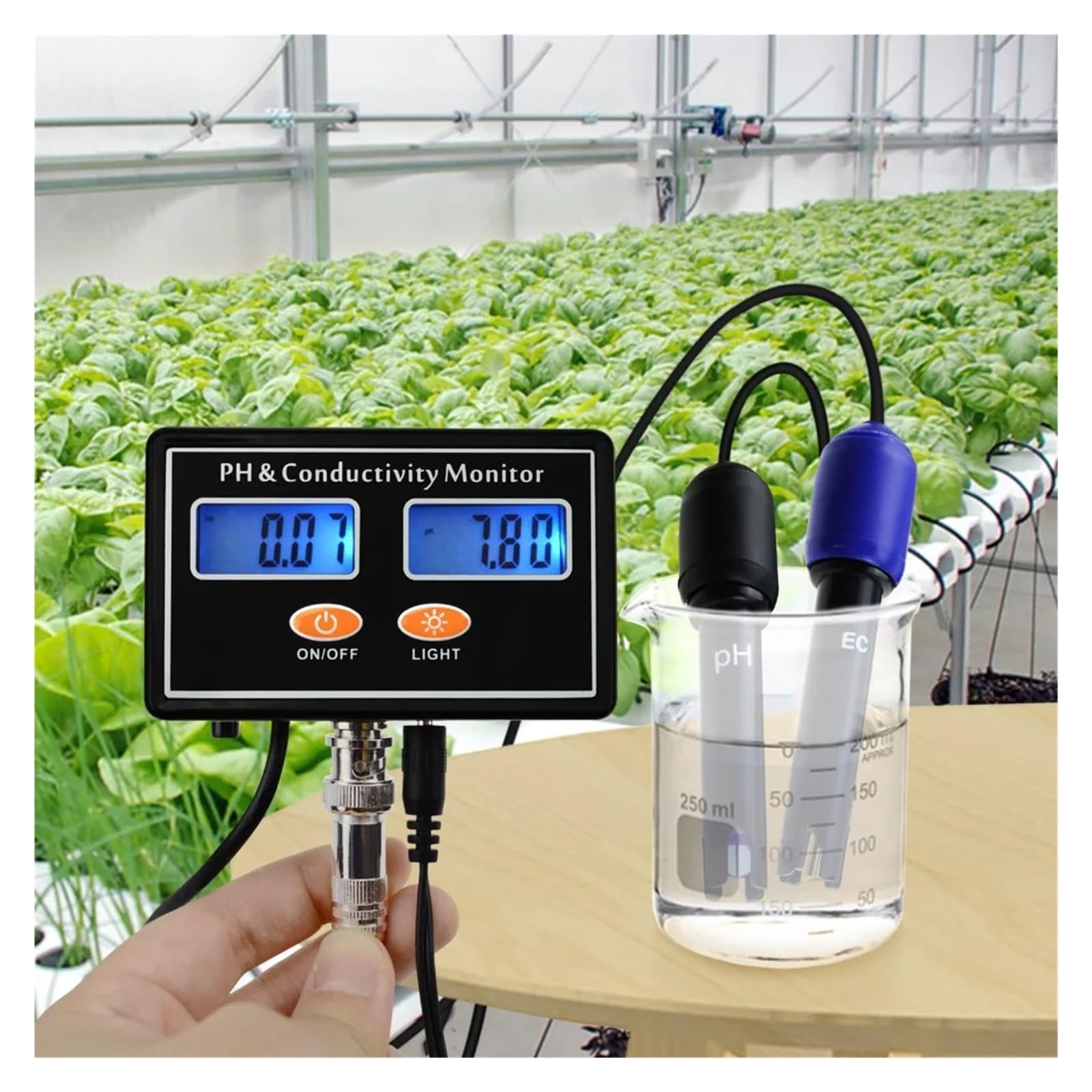 Medidor De PH, Monitor De Conductividad CE, Medidor De Agua, Monitoreo Continuo En Tiempo Real, Sonda De Pared