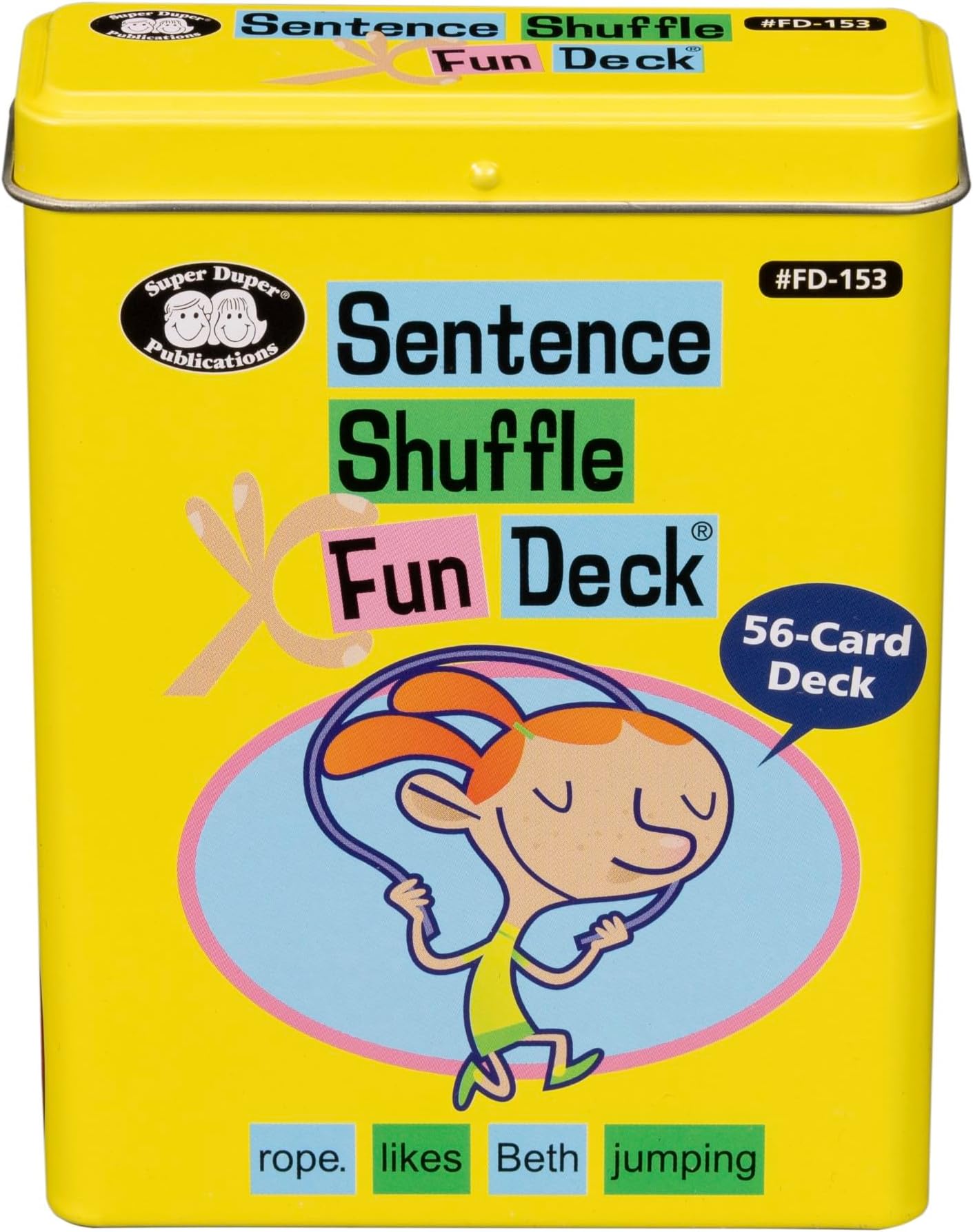 Super Duper Publications Sentence Shuffle Fun Deck Parts Of Speech ...