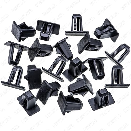 Rexka 20 piezas de sujetador de clip de panel basculante 5FR56DX9 compatible con Jeep Grand Cherokee 1999 en