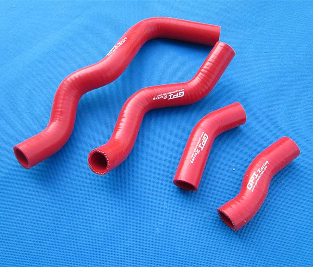 silicone radiator hose for Kawasaki KLX250 KLX 250 1993-2010 1994 1995 1996 (Red)