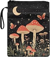 Vista 16 de doginthehole Fundas de libro con estampado de dinosaurios para amantes de los libros, funda con cremallera y bolsillo frontal, fundas protectoras
