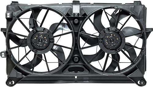 Universal Air Conditioner FA 50258C Conjunto de ventilador de radiador y condensador dual