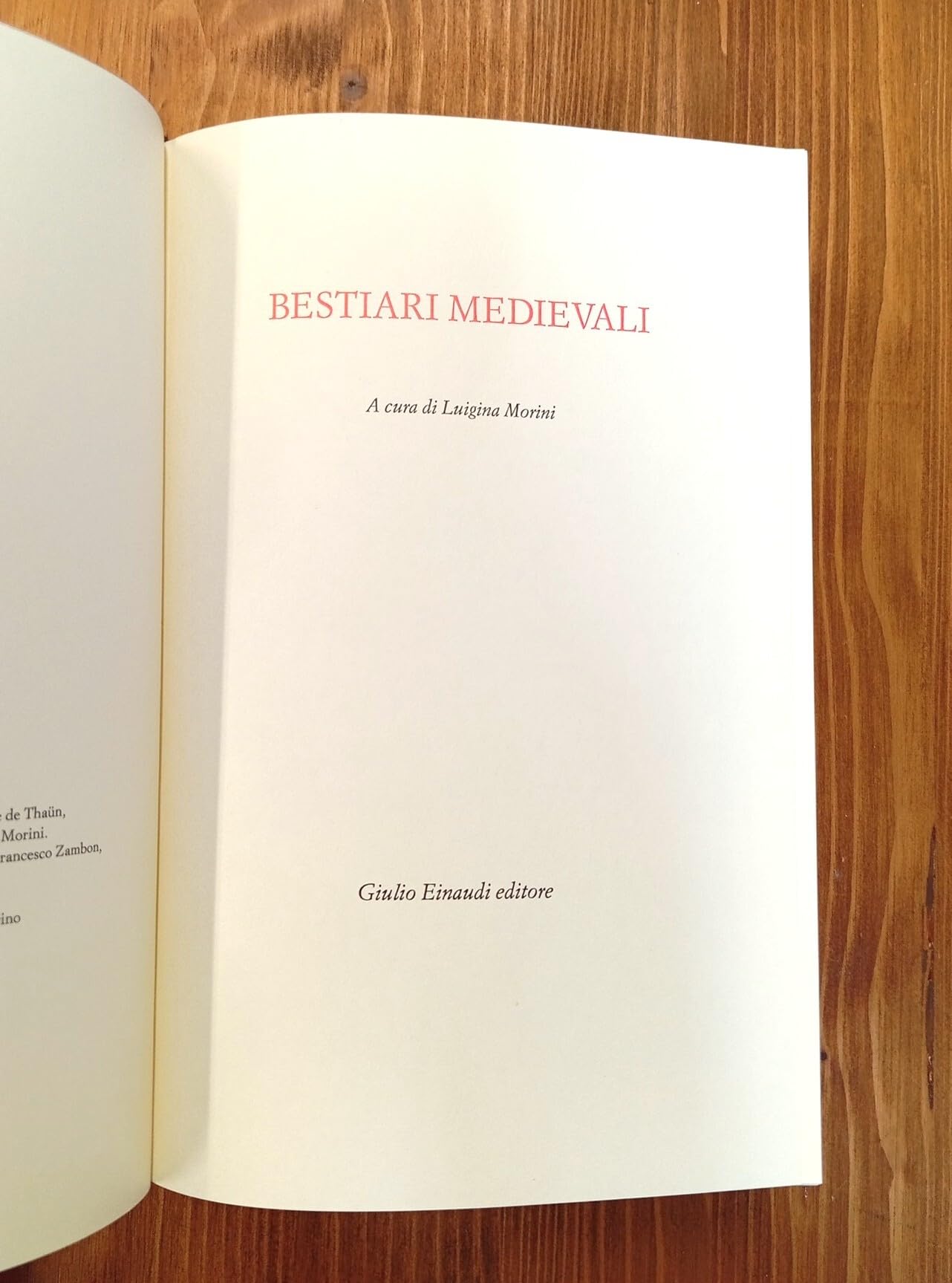 Bestiari medievali