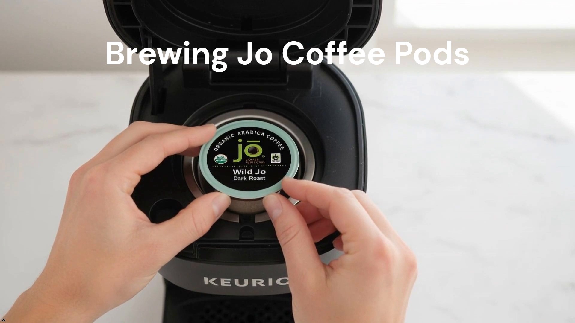 Amazon.com: No Fun Jo Decaf: 12 Cups Organic Compostable Pods for