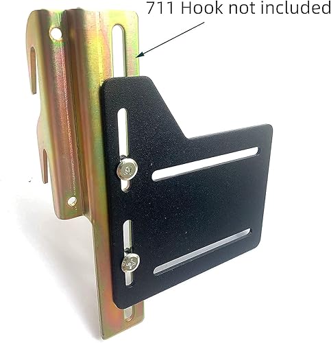 Miniatura 3 de Kit de conversión de marco de cama de 2 piezas, soporte adaptador de marco de cama, placa de modificación de cama resistente, soportes de cabecera