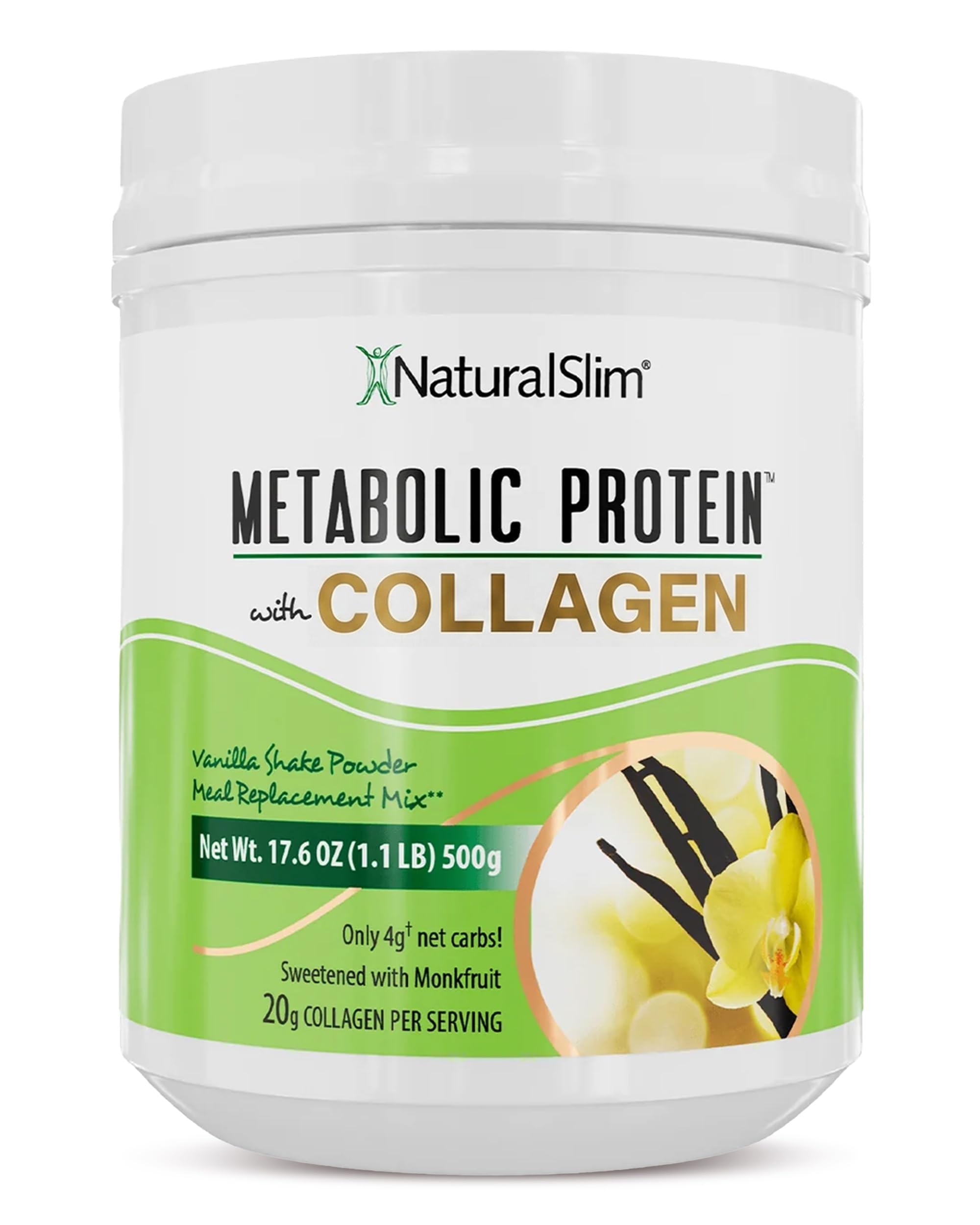 NaturalSlim Metabolic Protein C-Plus Whey Protein Shake, Chocolate, 1.1 lb — Amazon image 12