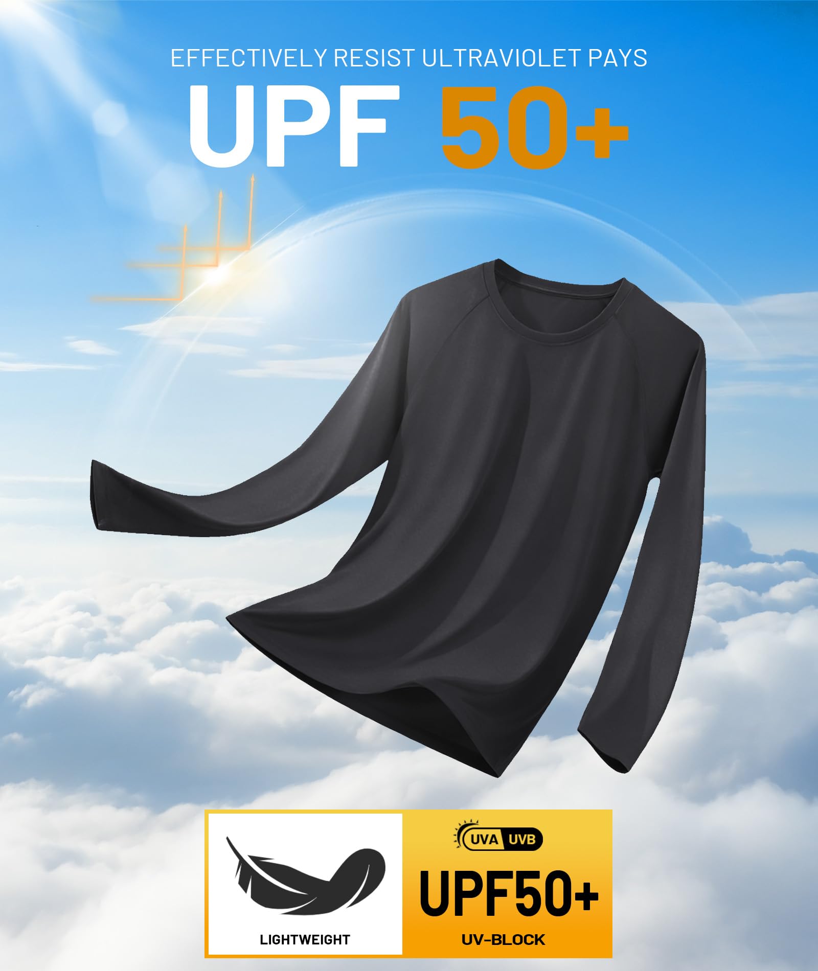 ZITY Rashguard per Uomo
