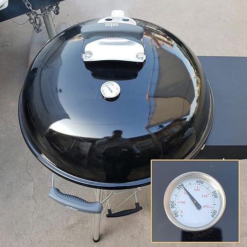 Miniatura 7 de 758160540 Termómetro de parrilla para Weber Spirit II 200 y 300 piezas de repuesto, medidor de temperatura preciso para Weber Spirit ES 210, 220,