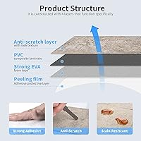 Vista 7 de Art3d Azulejos de pared para despegar y pegar de 102 piezas para salpicaduras de cocina, baño, chimenea, 3 x 6 pulgadas. Pegar en azulejos de metro