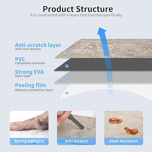 Miniatura 7 de Art3d Azulejos de pared para despegar y pegar de 102 piezas para salpicaduras de cocina, baño, chimenea, 3 x 6 pulgadas. Pegar en azulejos de metro