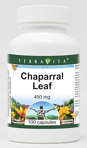 Hoja de Chaparral - 450 mg (100 Cápsulas, ZIN 516651)