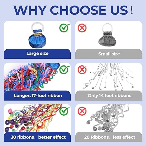 Miniatura 2 de Paquete de 24 sobres de confeti sin ensuciar para graduación, fiestas, lanzar a mano. Galletas de papel mágico para celebración de Pascua,