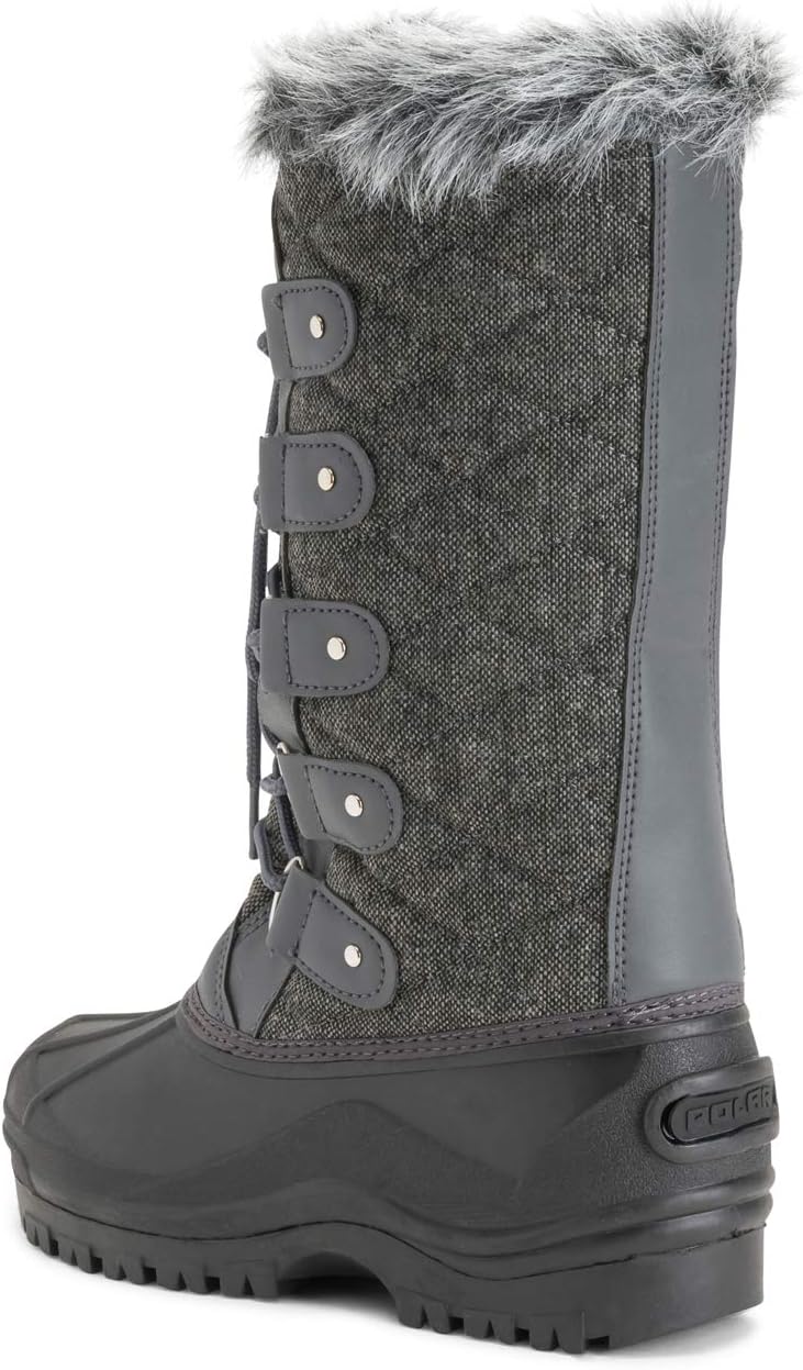 POLAR Womens Waterproof Tactical Mountain Walking Snow Knee Boots - Image 5