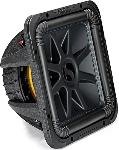 Miniatura 3 de KICKER Subwoofer y rejilla Paquete de 2 artículos 12" Solo-Baric L7S Subwoofer DVC 2-ohm con rejilla LED (blanco)