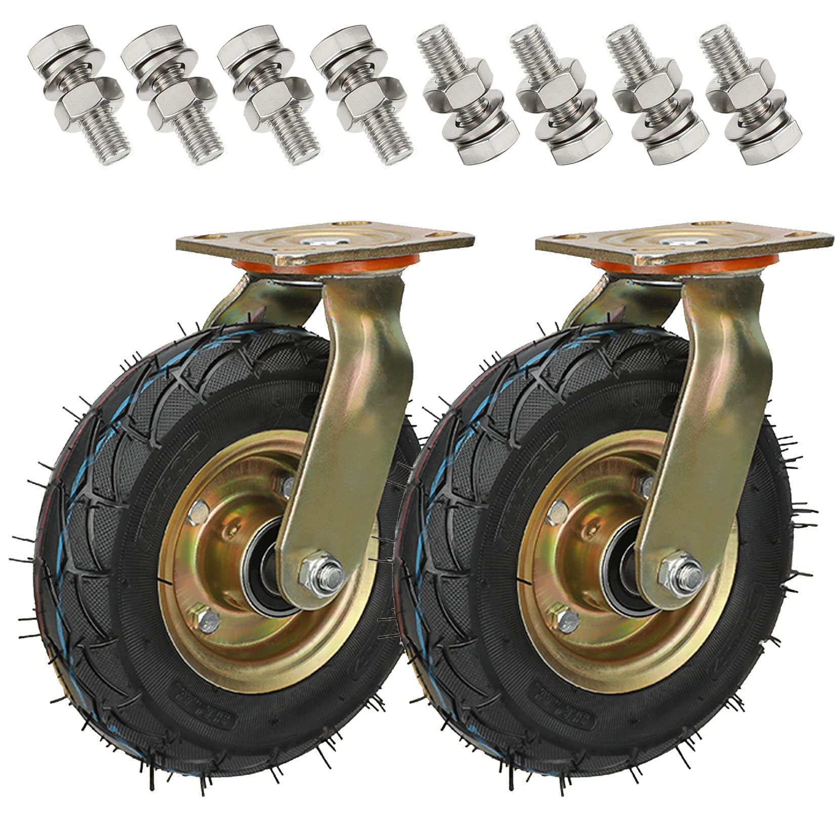 Roulettes pivotantes robustes pour déplacer vos meubles sans bruit