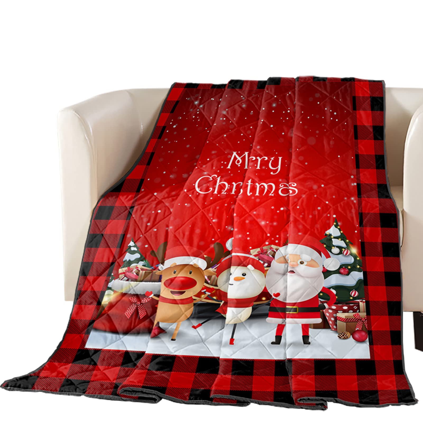 merry santa quilt