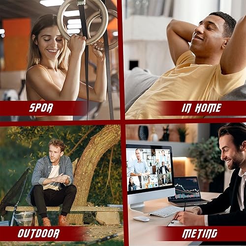 Miniatura 5 de Juego de ejercitador de mandíbula para hombres y mujeres - (6 piezas) 3 niveles de resistencia tabletas de silicona para ejercitar la mandíbula -