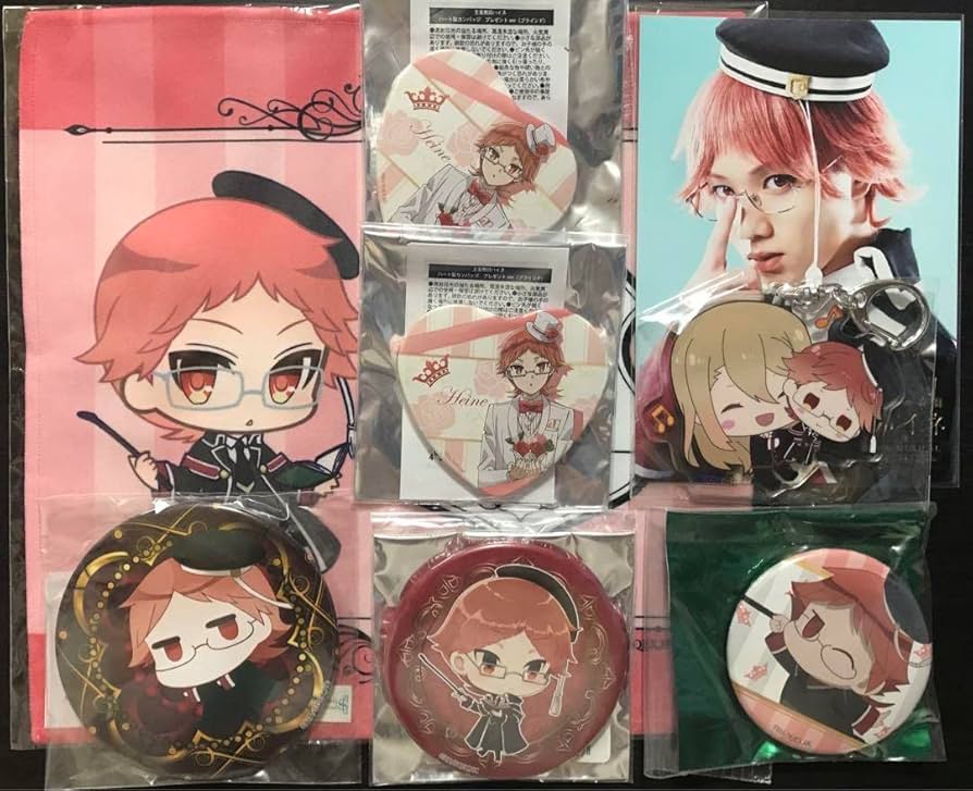 王室教師ハイネ　缶バッジ 王室教師ハイネ - トレーディング缶バッジ | AMNIBUS(アムニバス)