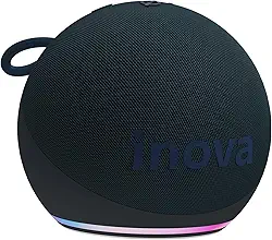 Caixa de Som, INAVA, Melhor Alto-Falante Portátil Bluetooth com Som até Hoje, Graves e Agudos Surround 360°, 20 Horas de Duração da Bateria - Compatível com Alexa (Verde)
