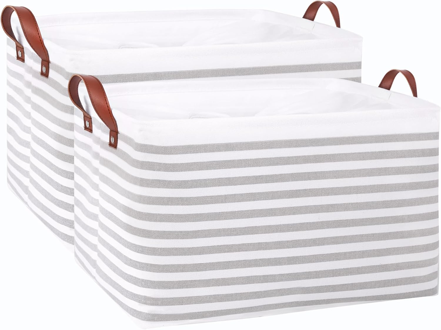 Large Storage Basket organizer Fabric Storage Bin for shelf