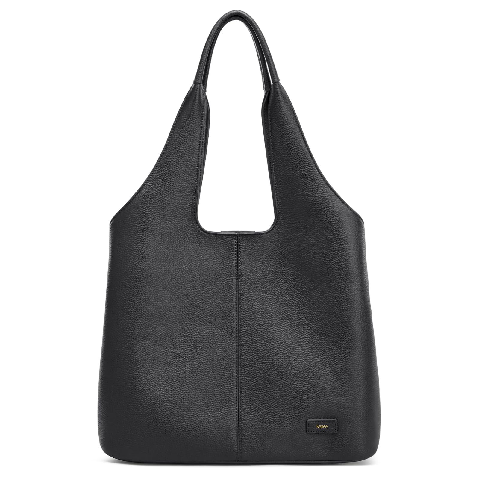 Kattee Leather Tote Bag Purse for Women, Leather Womens Tote Handbags Hobo Shoulder Bags, Large Capacity