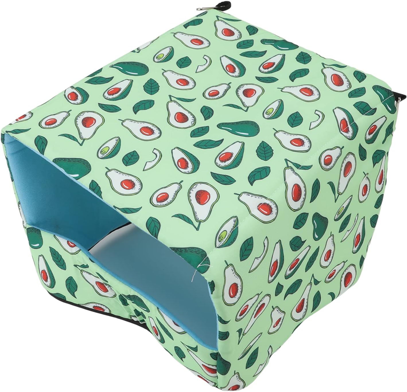 Changor Cama de Jaula para Mascotas Pequeñas, Gancho de Nido de Hámster, Material Suave Fijo, Juego Cómodo para Cobayas(30x25x19cm/11.8x9.8x7.5in)