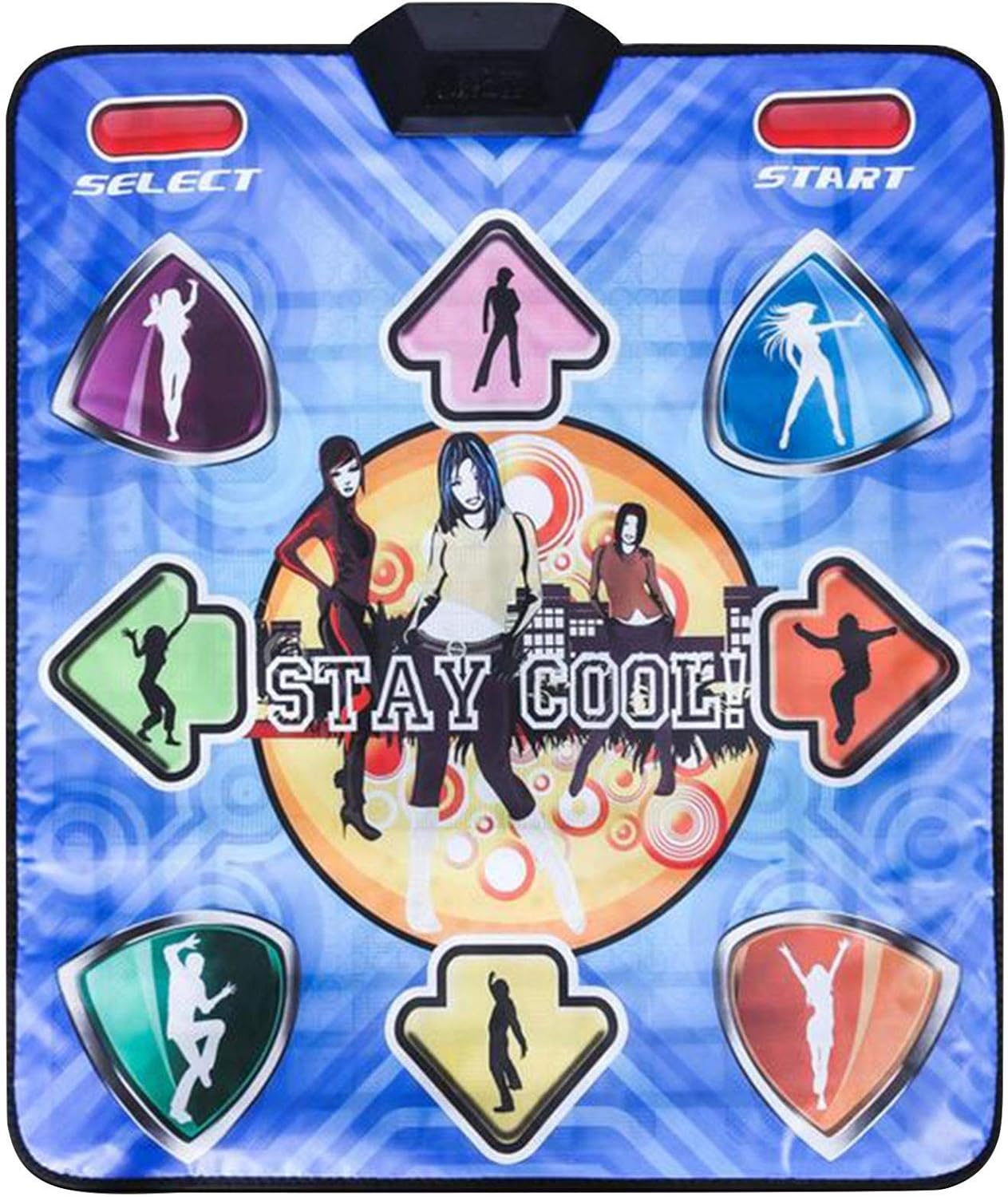 USB Wired Computer Dance Mat Computer Dance Mat for Adults and Kids Yoga Game Cover