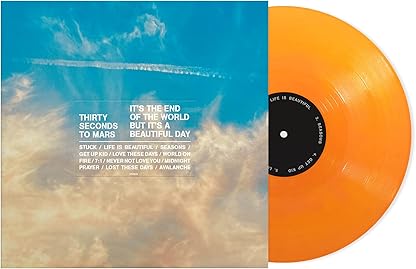 It's The End Of The World But It's A Beautiful Day[Tangerine LP] por Thirty Seconds To Mars — capa do álbum