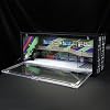 Vitrina de exhibición a escala 1/64 con luz LED - Garaje estilo contenedor | Compatible con autos Hot Wheels, Matchbox y Mini GT, apilable, para exhibir autos y figuras de colección 3